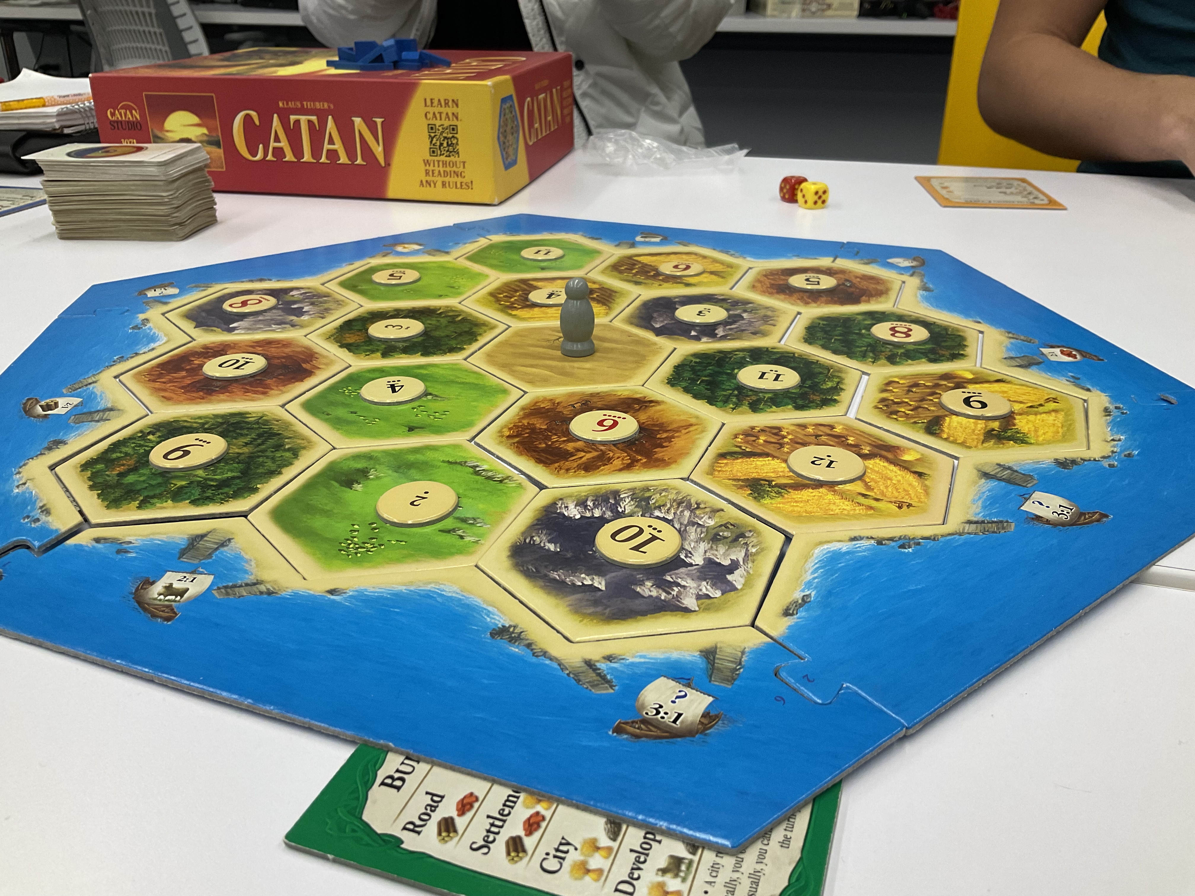 Settling into Catan