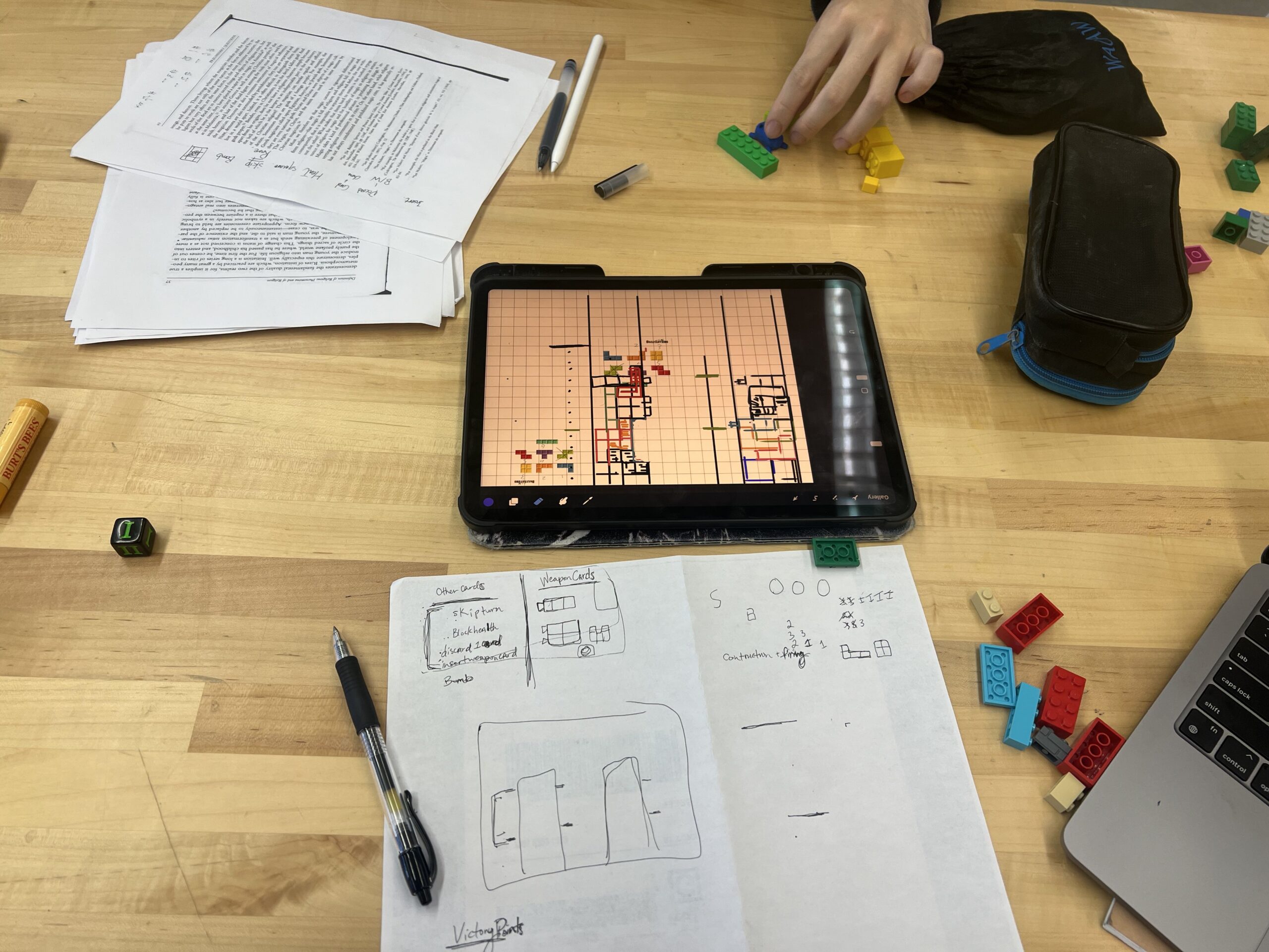 Battle of the Buildings: Design Process