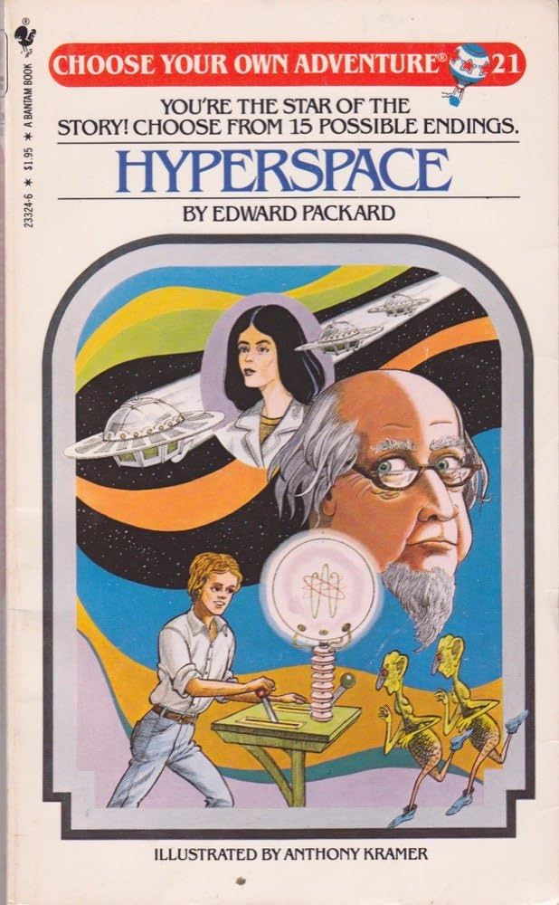 Hyperspace (Choose Your Own Adventure, No. 21): Edward Packard, Anthony Kramer: 9780553233247: Amazon.com: Books